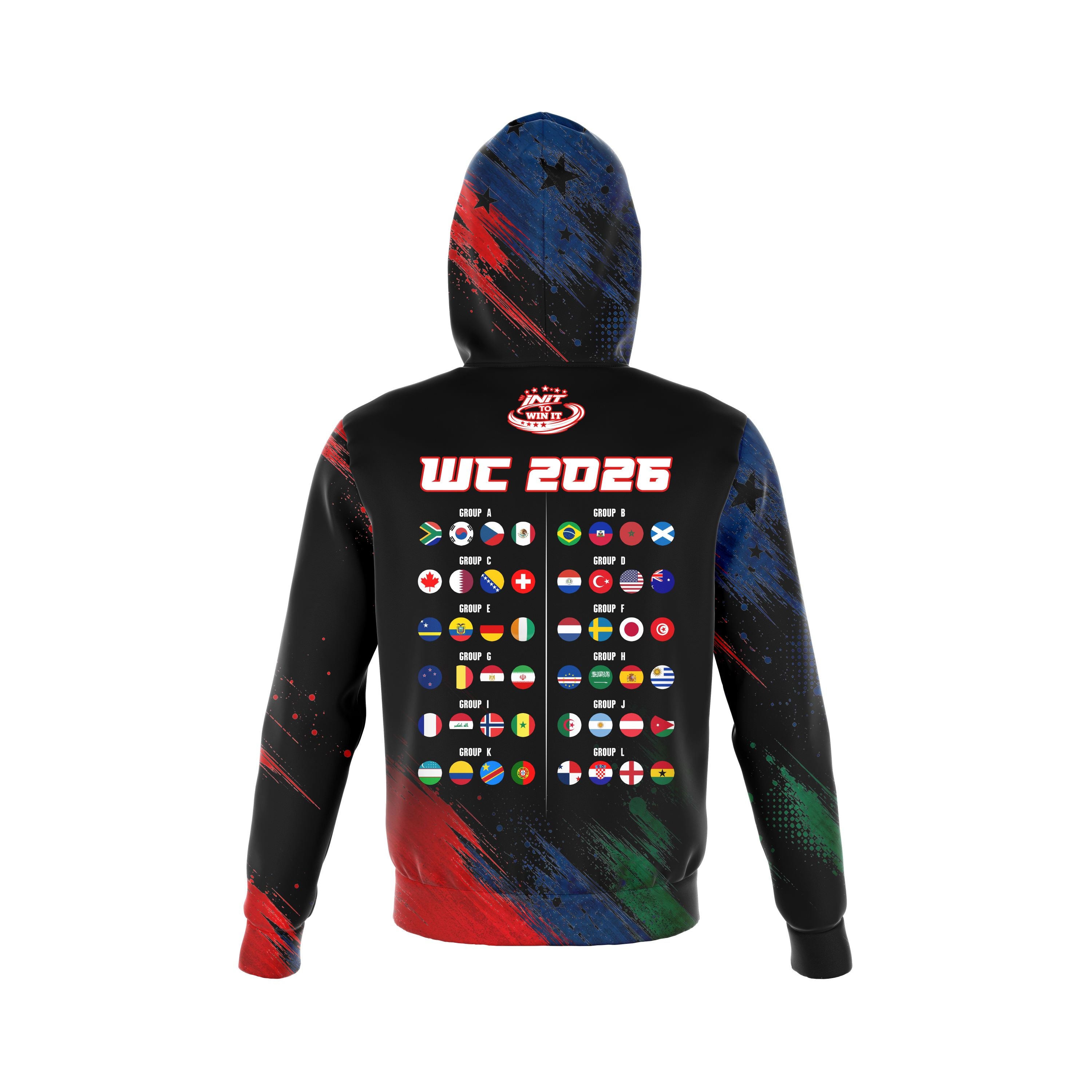 World Cup Special Edition Hoodie Style 2 (black)