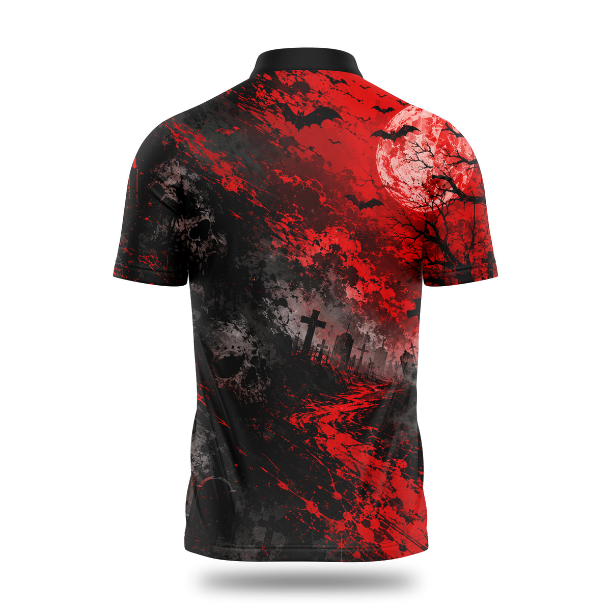 Bloodklot Zip Polo