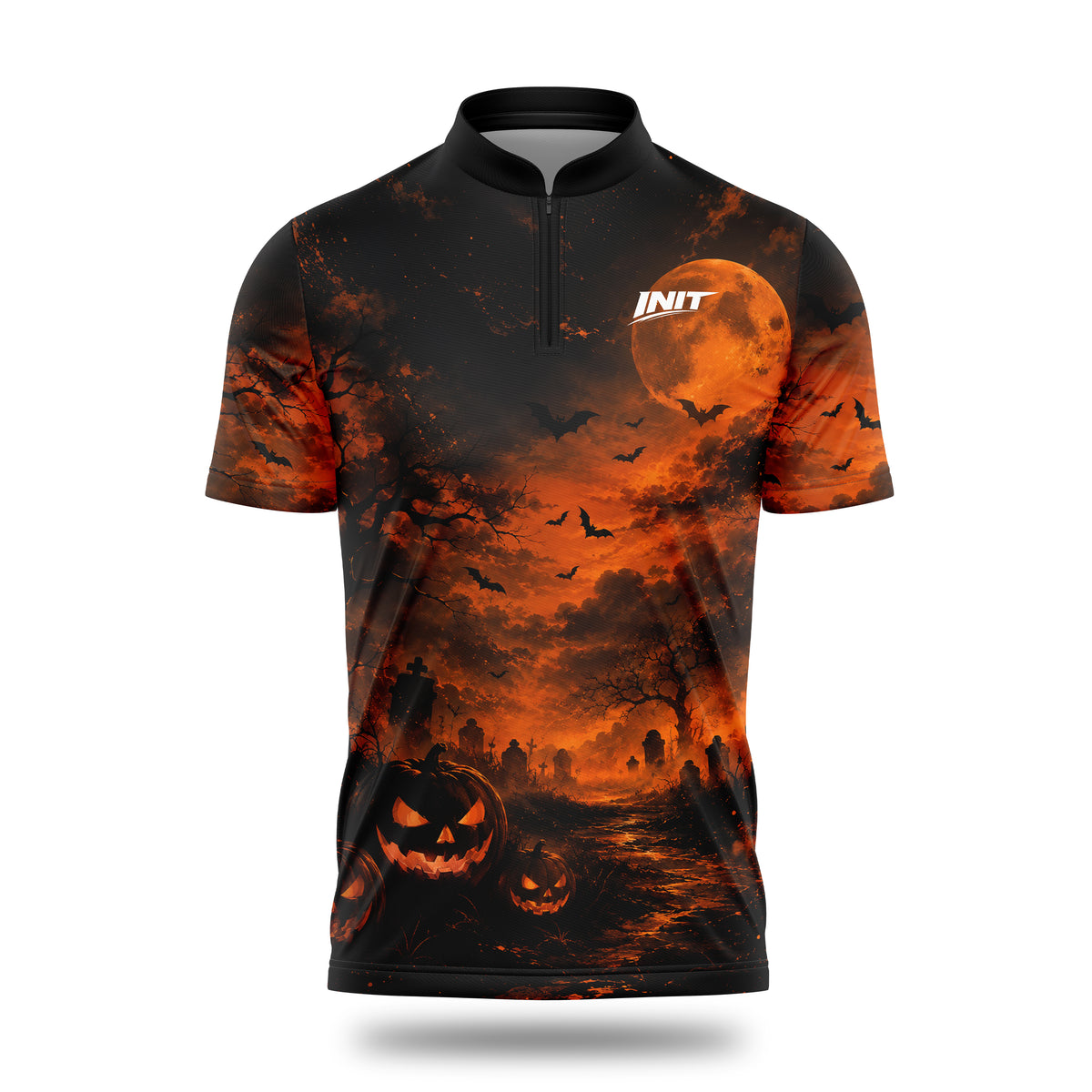 Lurking  Zip Polo